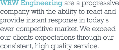 welcome to wrw engineering